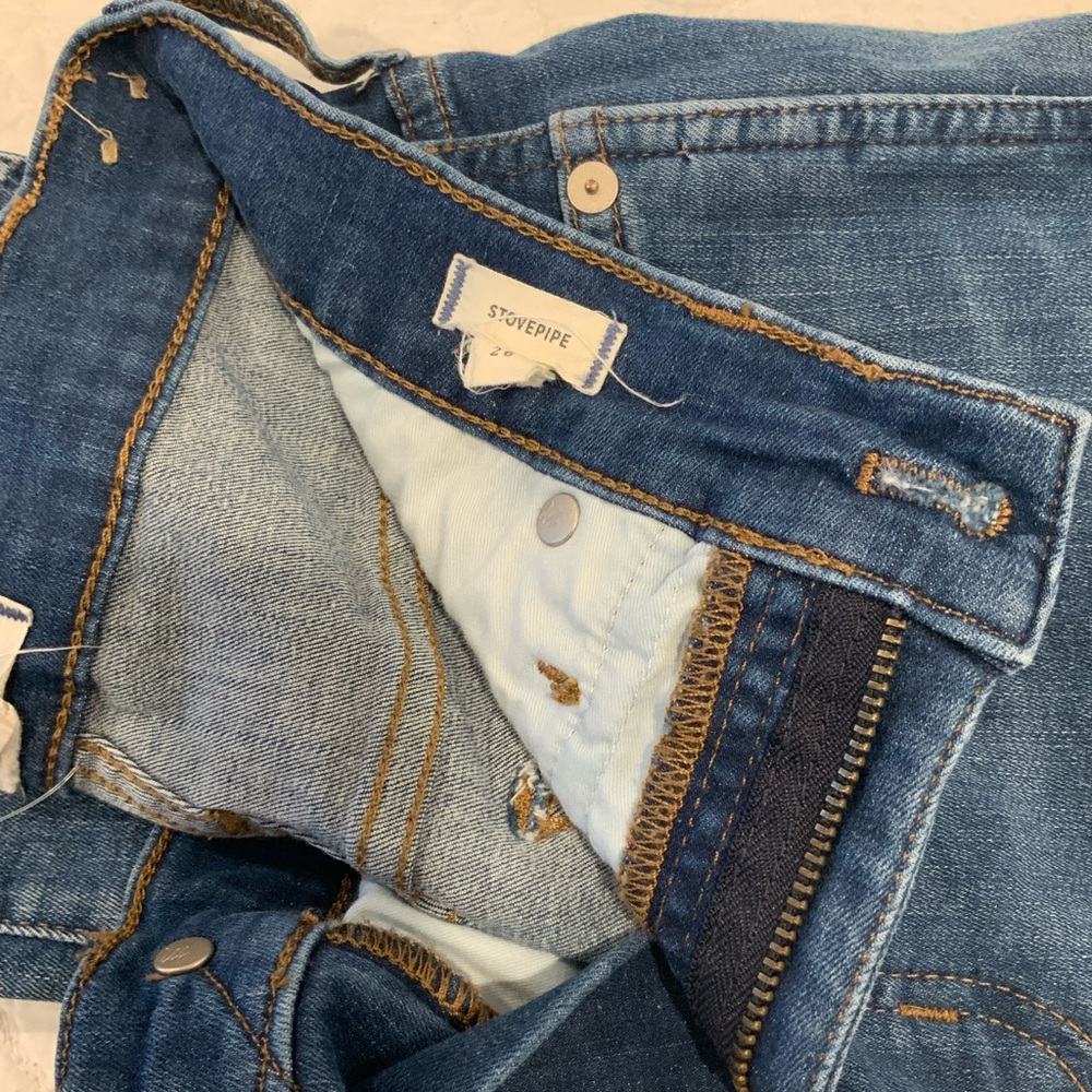 Madewell Stovepipe jeans NWOT